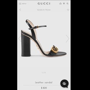 Gucci mid heels